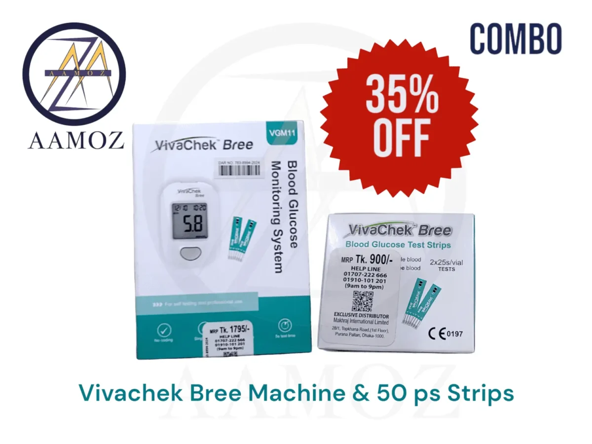 Vivacheck bree machine with 50 pcs stirps