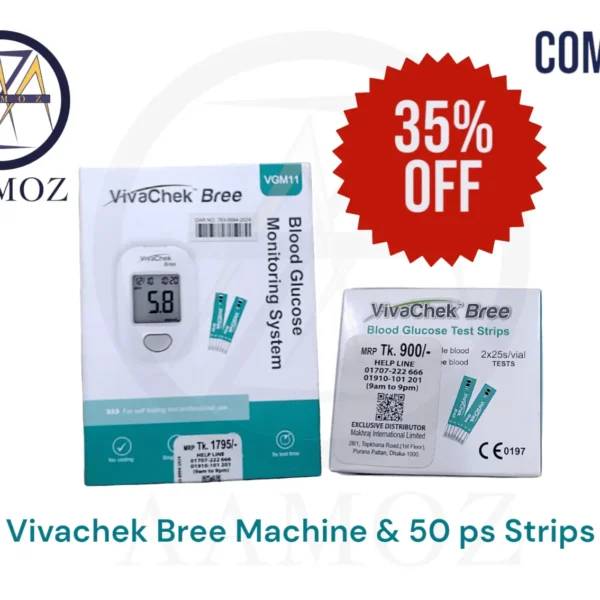 Vivacheck bree machine with 50 pcs stirps